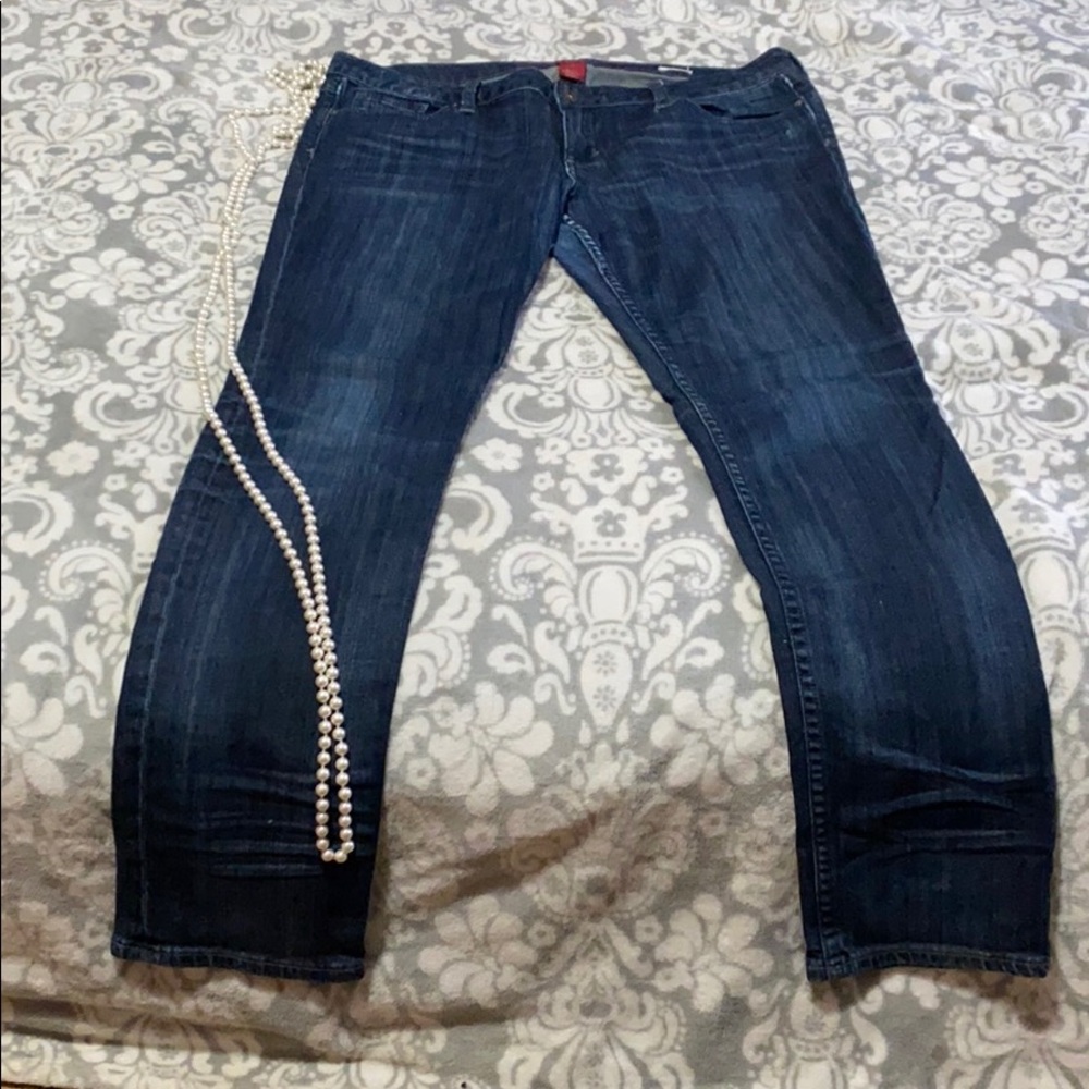 Super skinny dark wash Arizona Jeans